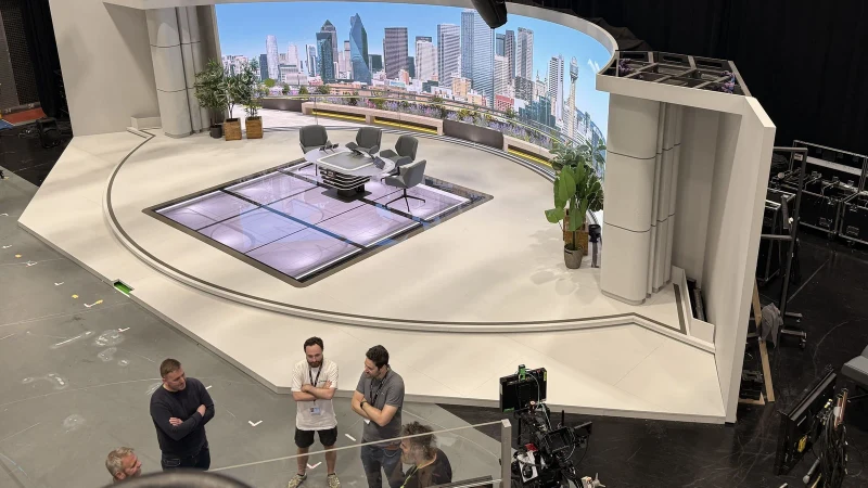 BBC Sport amplía sus capacidades de producción XR con la renovación de su estudio mediante tecnología LED