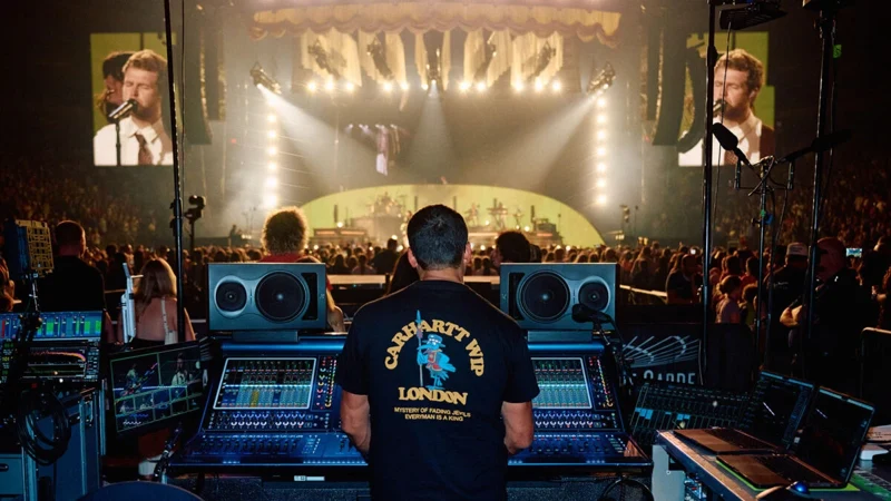 DiGiCo consoles handle Alex Warren tour