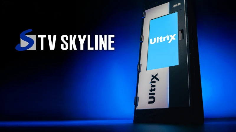 TV Skyline se convierte en el primer cliente mundial de la Ultrix FR30 de Ross Video